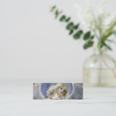 ルネサンスの天使のしおりの名刺Melozzo スキニー名刺 (スタンド正面)