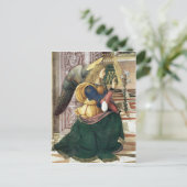 ルネサンスの天使のクリスマスの郵便はがきPinturicchio シーズンポストカード (スタンド正面)