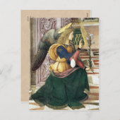 ルネサンスの天使のクリスマスの郵便はがきPinturicchio シーズンポストカード (正面/裏面)