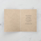 ルネサンスの天使のクリスマスカードPinturicchio シーズンカード (内部)