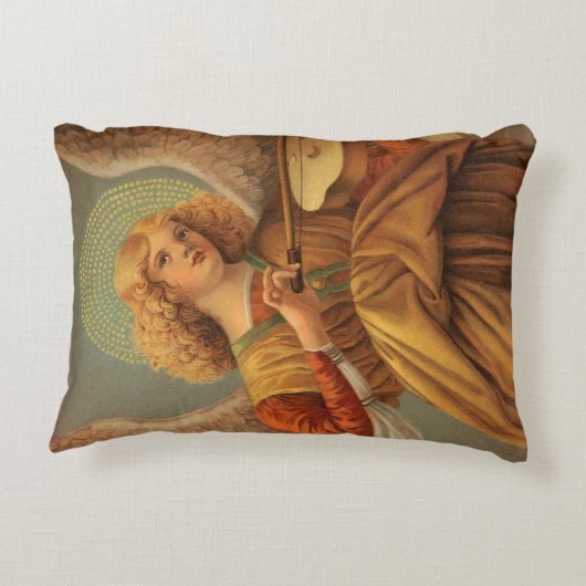 ルネサンスの天使 ヴァイオリンを弾く メロッツォ・ダ・フォルリ アクセントクッション (裏面)