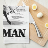 ルネサンスの女性 キッチンタオル (四つ折り)