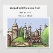 ルネサンスの村 招待状 (正面/裏面)