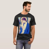 ルネサンスの聖母マリアと幼子イエス Tシャツ (正面フル)