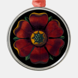 ルネサンスイタリアン様式ロゼットNo. 1 メタルオーナメント