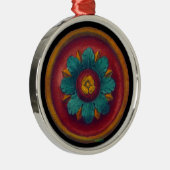 ルネサンスイタリアン様式ロゼットNo. 5 メタルオーナメント (右)