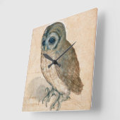 ルネサンススケッチ スクエア壁時計 (傾斜)