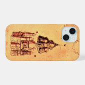 ルネサンス建築プロジェクト,建築家 iPhone 15ケース (裏面横)