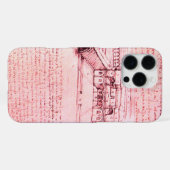 ルネサンス建築,建築家,エンジニア,ピンク iPhoneケース (裏面横)
