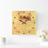 ルネサンス建築，建築家 スクエア壁時計 (ホーム)