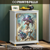 ルネサンス様式の絵画: ビクトリア時代の貴婦人の七面鳥 薄葉紙