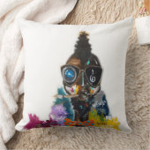 ルネサンス的教養人の装飾用クッション20" x 20" クッション (ブランケット)