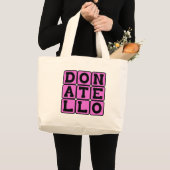 ルネサンス芸術家ドナテッロ ラージトートバッグ (正面(商品))