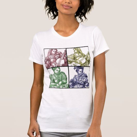 ルネサンス音楽 Tシャツ (正面)