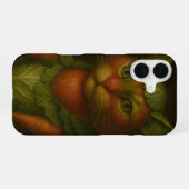 ルネサンス風 猫の肖像画 iPhone 16ケース (裏面横)