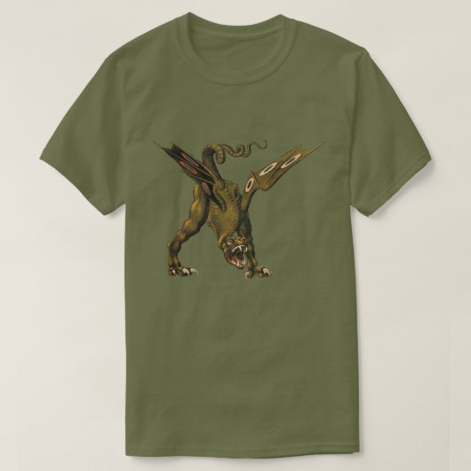 ルネサンス ドラゴン Tシャツ (デザイン正面)