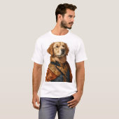 ルネサンス・ローバー � クラシカル・アート・ドッグ Tシャツ (正面フル)