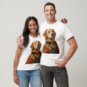 ルネサンス・ローバー � クラシカル・アート・ドッグ Tシャツ (ユニセックス)