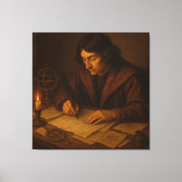 ルネッサンスの天文学者の仕事 キャンバスプリント