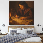 ルネッサンスの天文学者の仕事 キャンバスプリント (インサイチュ (寝室))