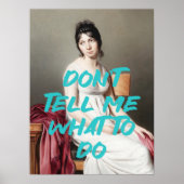 ルネッサンスの引用文を教えて絵画くれ ポスター (正面)