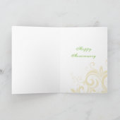 ルネッサンスの挨拶状 カード (内部)