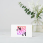 ルネッサンスの観賞用シックな明るい 名刺 (スタンド正面)