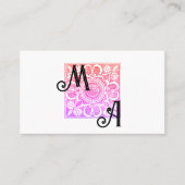 ルネッサンスの観賞用シックな明るい 名刺 (正面)