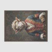 ルネッサンスの貴族の羊のドレス 薄葉紙 (正面)