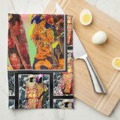 ルネッサンスの輝き キッチンタオル (四つ折り)