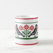 ルネッサンスの鳥と花コーヒーマグ コーヒーマグカップ (中央)