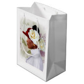 「ルネッサンスの黒遊女の役割」 ミディアムペーパーバッグ (裏面アングル)