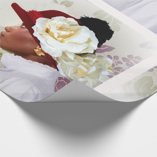 「ルネッサンスの黒遊女の役割」 ラッピングペーパー (角)