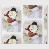 「ルネッサンスの黒遊女の役割」 ラッピングペーパー (フラット)