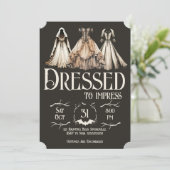 ルネッサンスを感動させるDTIハロウィーンドレスヴィンテージ 招待状 (スタンド正面)