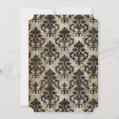 ルネッサンスを感動させるDTIハロウィーンドレスヴィンテージ 招待状 (裏面)