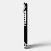 ルネッサンスアーキテクト白黒モノグラム Case-Mate iPhoneケース (裏面 / 左)