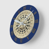 ルネッサンスイタリアンの装飾 ラウンド壁時計 (傾斜)