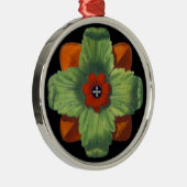 ルネッサンスイタリアン様式ロゼットNo. 4 メタルオーナメント (右)