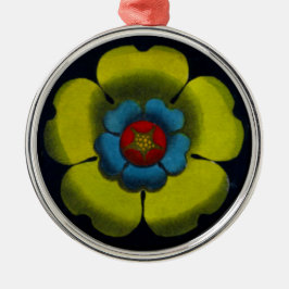 ルネッサンスイタリアン様式ロゼットNo. 6 メタルオーナメント