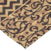 ルネッサンスイタリアン金ゴールド花パターン テーブルクロス (アングル)