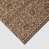 ルネッサンスイタリアン金ゴールド花パターン 薄葉紙 (詳細)