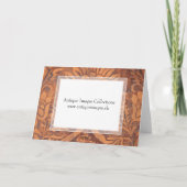 ルネッサンスエレガントアンティークレザーダマスク カード (裏面)