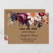 ルネッサンスエレガントフローラ日付はがきを保存 シーズンポストカード (正面/裏面)