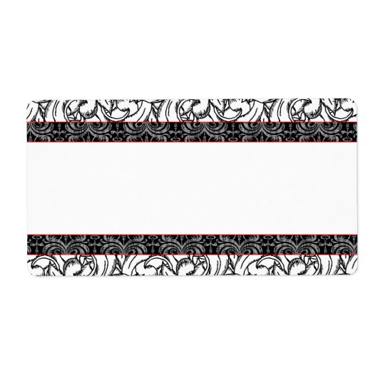 ルネッサンスエレガント彫刻アンティークスタイル ラベル (正面)