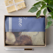 ルネッサンスエンジェルズアレターモノグラムブルー 薄葉紙 (ギフト)