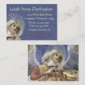 ルネッサンスエンジェルチャビービジネスカードメロッツォ 名刺 (正面/裏面)