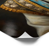 ルネッサンスキャットポートレート ポスター (コーナー)