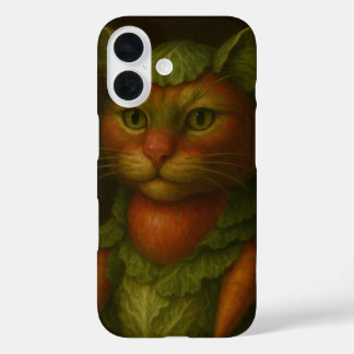 ルネッサンスキャットポートレート iPhone 16ケース