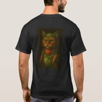 ルネッサンスキャットポートレート Tシャツ